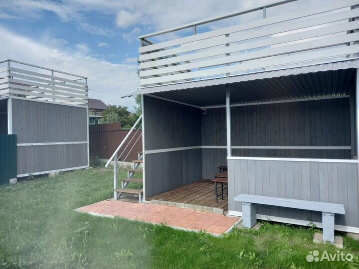 Беседка с мангалом