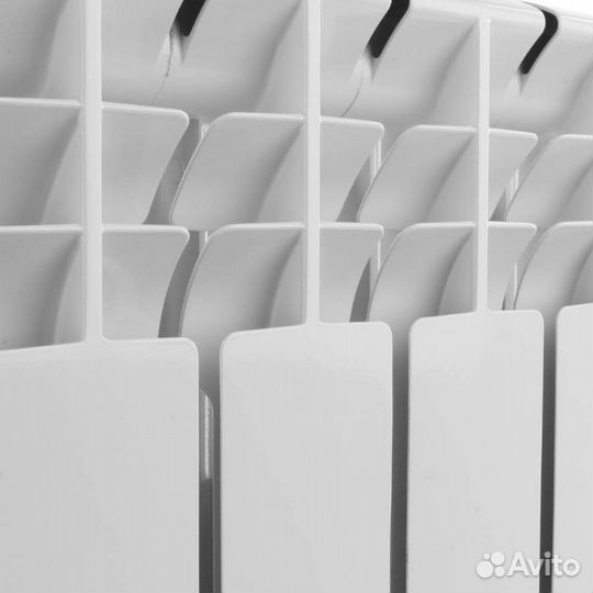 Алюминиевый радиатор Rommer Optima 500, 10 секций