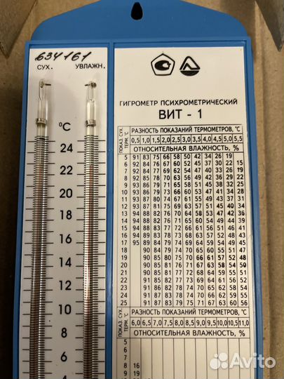 Гигрометр психометрический Вит 1