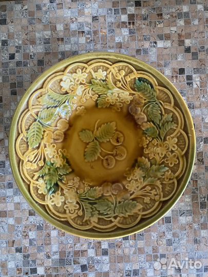 Тарелка керамическая для фруктов