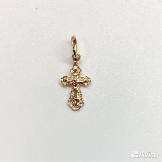 Золотой крест 585 пробы