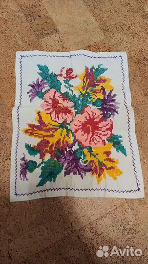 Старинная вышивка крестом