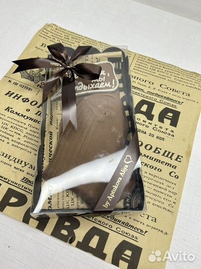 В наличии Шоколадные носки