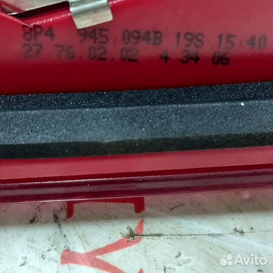 Фонарь задний задний Audi A3 8P BSE 1.6 2008