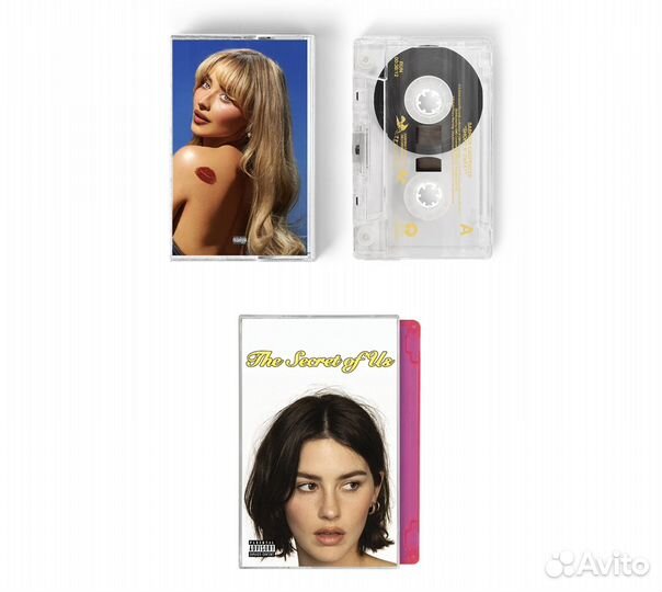 Sabrina carpenter & gracie abrams cassettes