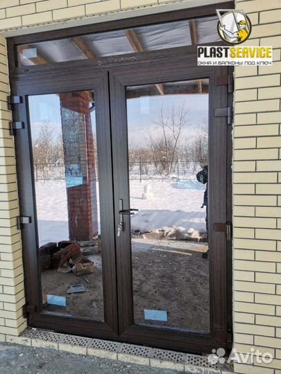 Входные двери из пластика, пвх двери