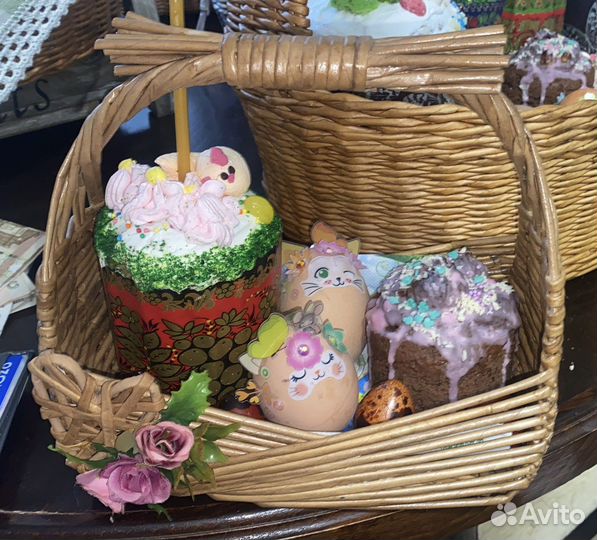 Корзиночки на Пасху