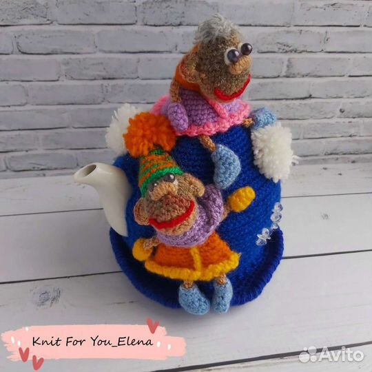 Грелка на чайник (с чайником)