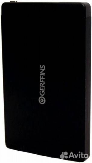 Компактная Внешняя Зарядка Gerffins 2500mAh металл