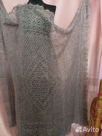 Паутинка из козьего пуха