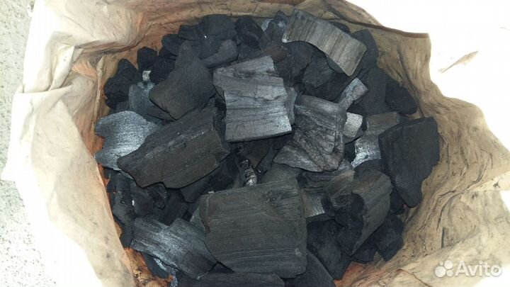 Уголь древесный в мешках
