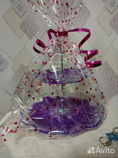 Фруктовница из эпоксидной смолы