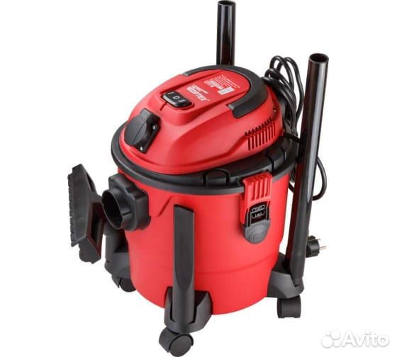 Пылесос wortex VC 2015-1 WS (1300 Вт, 15 л, шланг