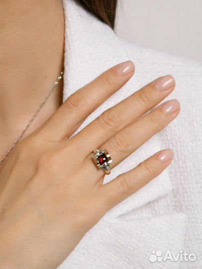 Серебряное кольцо