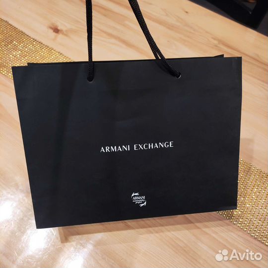 Пакет подарочный Armani exchange