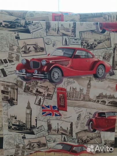 Отрез ткани бязь