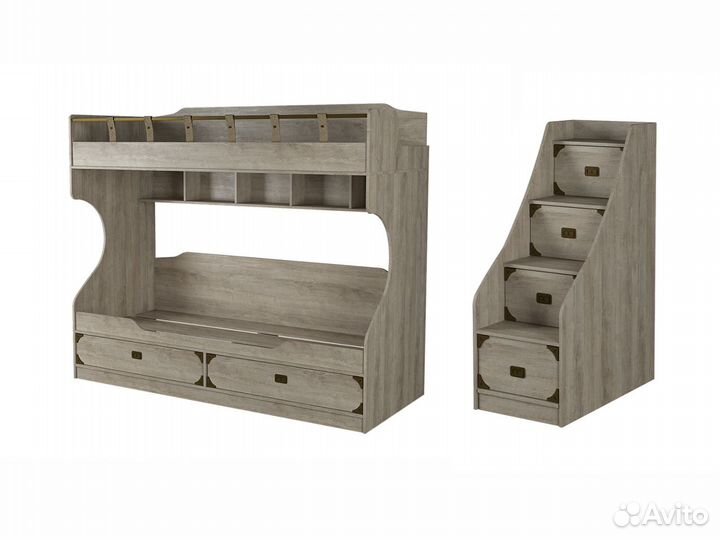 Кровать двухъярусная на Химической 2/4