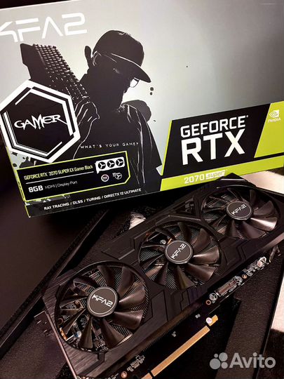 Видеокарта rtx 2070 super 8gb