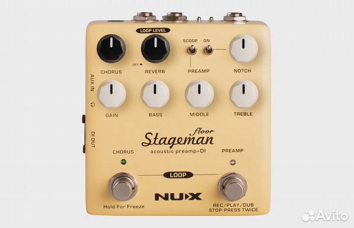 Предусилитель для акустической гитары Nux NAP-5