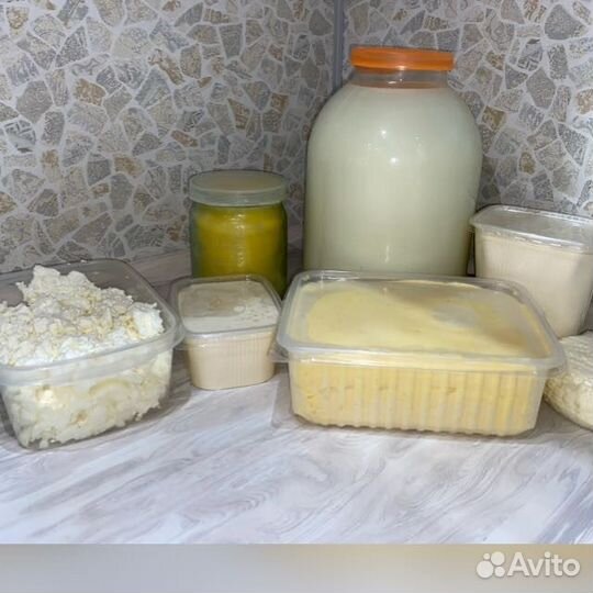 Топленое и сливочное масло