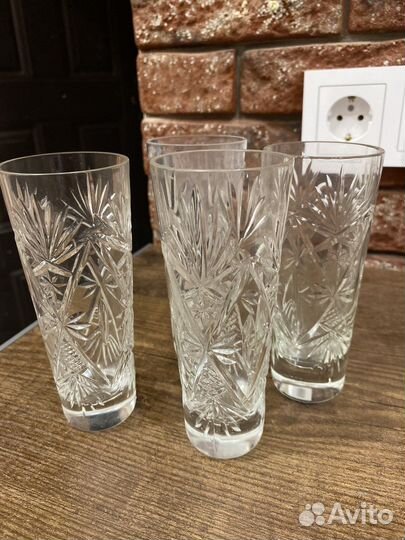 Хрустальные бокалы