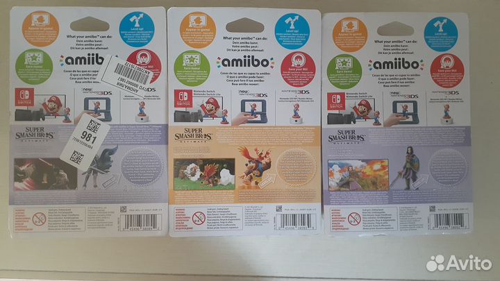 Amiibo фигурки