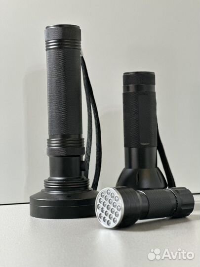 Уф фонарик для поиска янтаря 100 Led