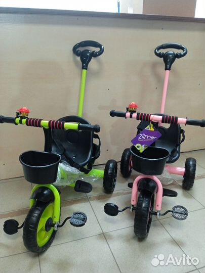 Трехколесный велосипед новый в коробке