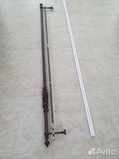 Карниз для штор двухрядный