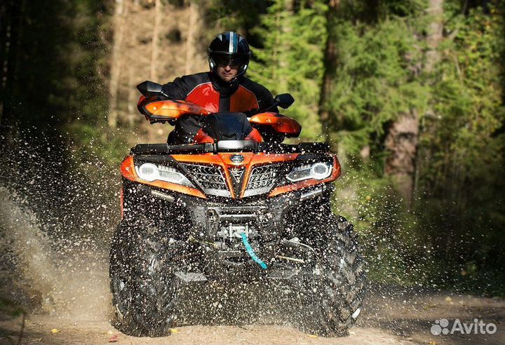 Квадроцикл cfmoto cforce 800 HO EPS orange