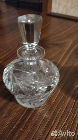 Хрустальный парфюм набор, СССР