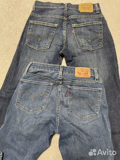 Джинсы levis 511 и 712 новые