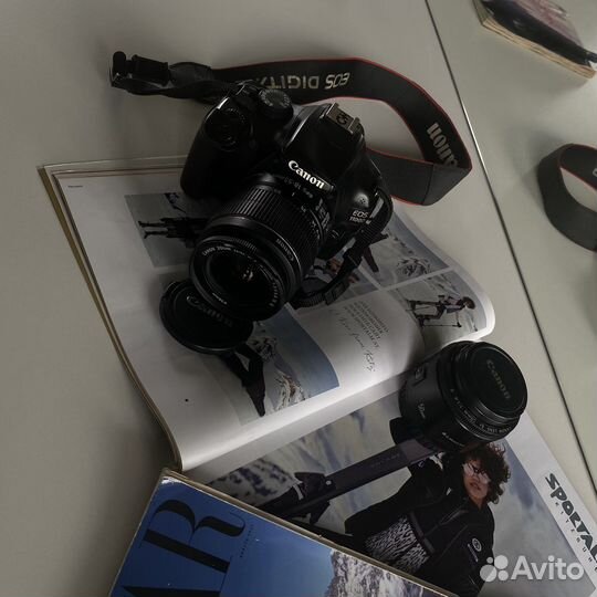 Зеркальный фотоаппарат canon 1100d