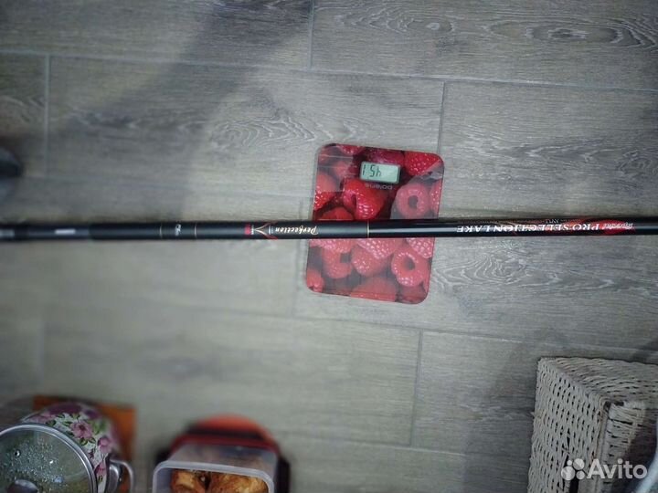 Удилище маховое без колец 7 метров поплавочной