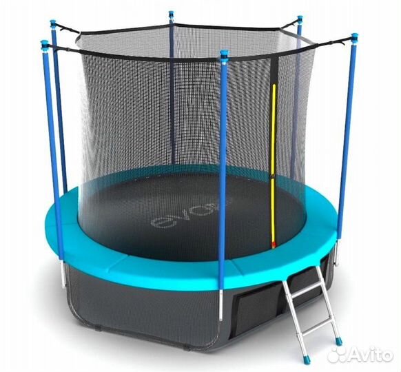 Батут EVO jump Internal 12ft Wave + нижняя сеть