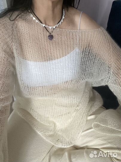 Паутинка из кид мохера