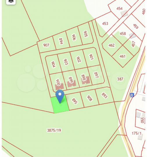 Участок 10,3 сот. (СНТ, ДНП)