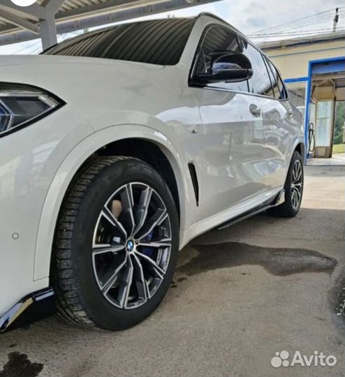 Пороги элероны клыки Bmw x5 g05