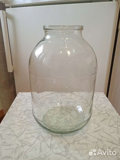 Стеклянная банка 3л. Б. У