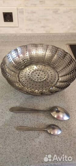 Пароварка мантоварка (вставка в кастрюлю или вок)