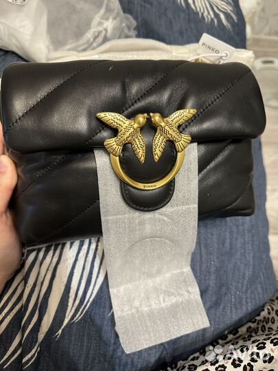 Сумка pinko натуральная кожа