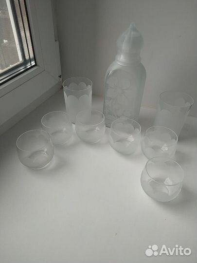 Хрустальные бокалы СССР