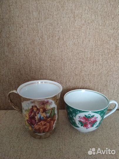 Рюмки, бокалы, чашки, стаканы