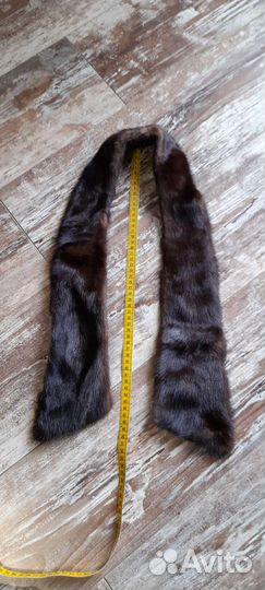 Меховой воротник норка