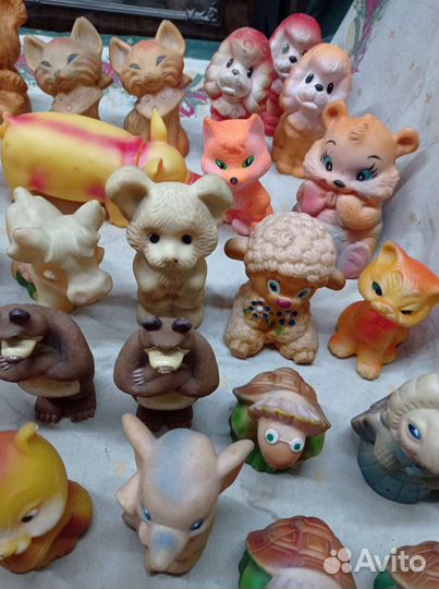 Советские резиновые Игрушки