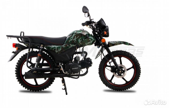 Мопед alpha offroad M-12 (49/125сс Кубов)