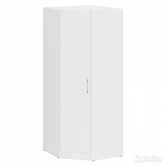 Кровать белая двуспальная с ящиками 1600 с угловым шкафом Стандарт, цвет белый, спальное место 1600х