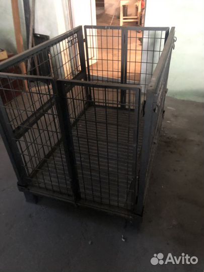 Металлическая тара, контейнер, клетка