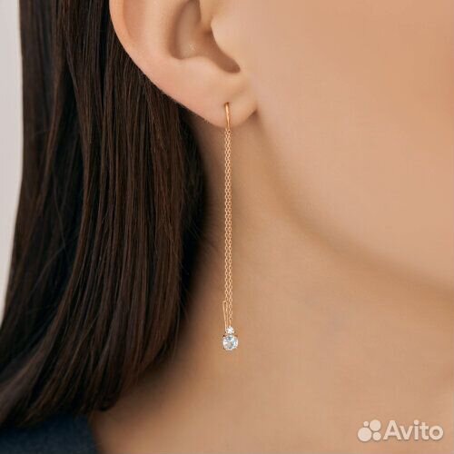 Серьги sokolov из золота, 72-00476