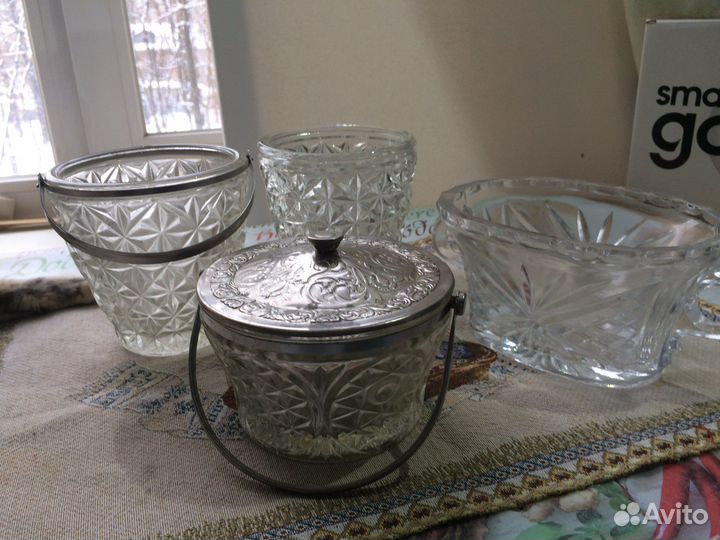 Хрустальная посуда СССР